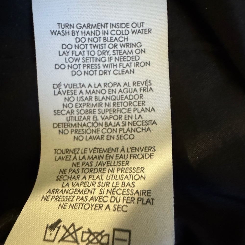 Cabi Utility Skirt. Black ponte knit. Size 16. - Picture 6 of 6